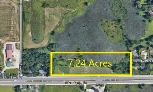 7.244 Acres of Land off of Silver Spring Drive, Menomonee Falls, Wisconsin 53051
