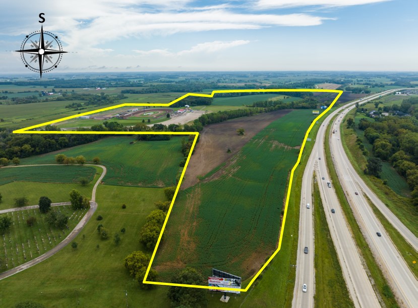3 Parcel Portfolio of +/- 130 Acres, Beaver Dam, Wisconsin 53916